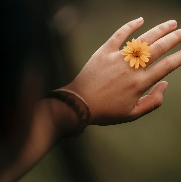 jewelry ring closeup macro
